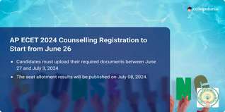 AP ECET 2024 Counselling Registration to Start from June 26; Know How to Apply Here